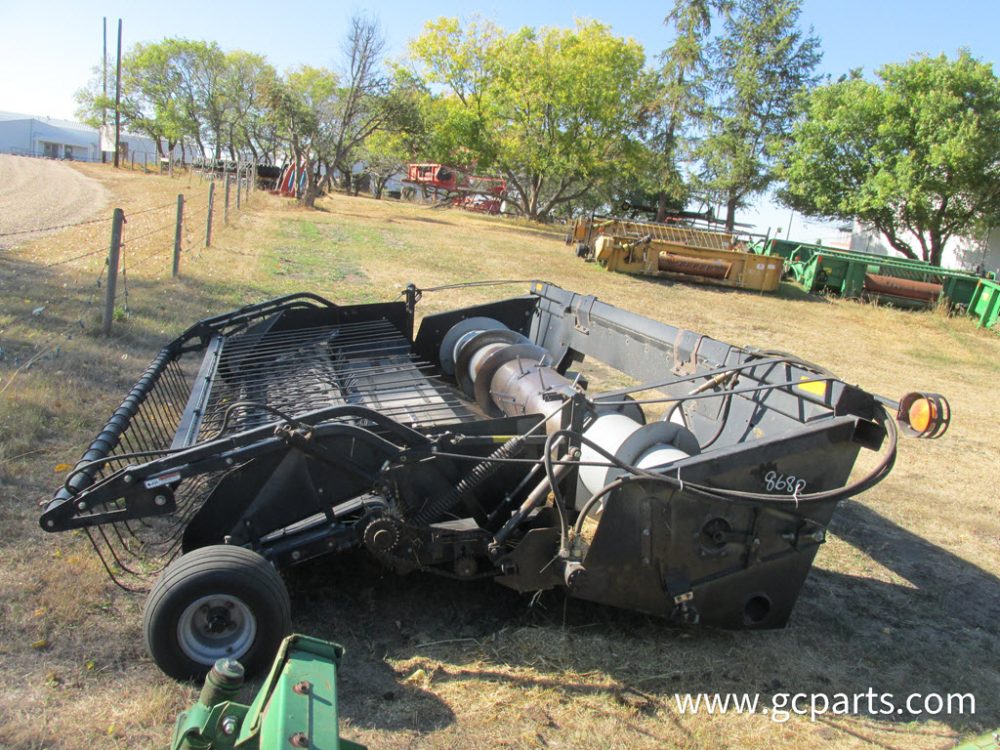 9710 13FT HEADER W 12FT SWATHMASTER 8680 9 Gratton Coulee Used Ag Agri Equipment Parts Tires Tractors Combines GCParts